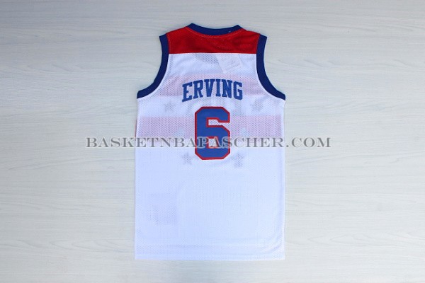 Maillot All Star 1980 Erving Blanc
